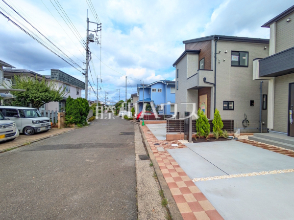 接道状況および現場風景 【武蔵村山市中原2丁目】 接道状況および現場風景 【武蔵村山市中原2丁目】