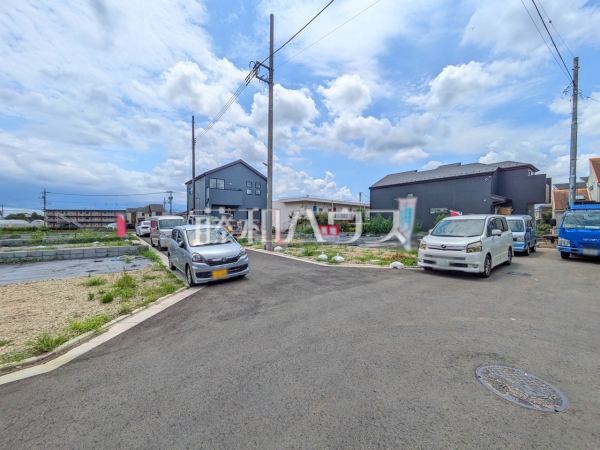 接道状況および現場風景 【昭島市田中町1丁目】 接道状況および現場風景 【昭島市田中町1丁目】