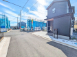 接道状況および現場風景 【昭島市田中町1丁目】 接道状況および現場風景 【昭島市田中町1丁目】