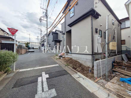 接道状況および現場風景 【練馬区大泉学園町5丁目】/撮影日2026/09/25
