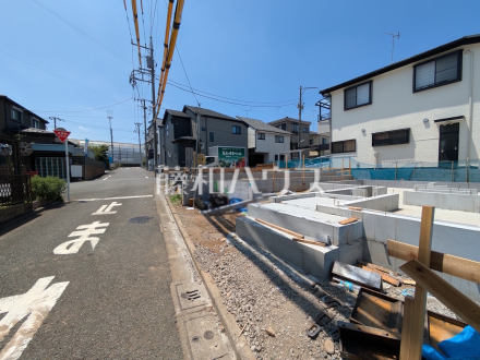 接道状況および現場風景 【練馬区大泉学園町5丁目】/撮影日2026/07/23