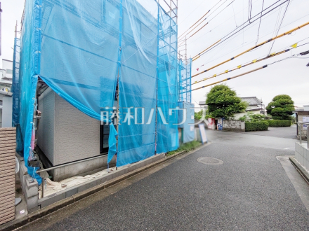 接道状況および現場風景 【練馬区大泉学園町5丁目】/撮影日2026/09/08