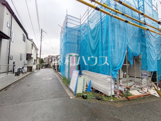 接道状況および現場風景 【練馬区大泉学園町5丁目】