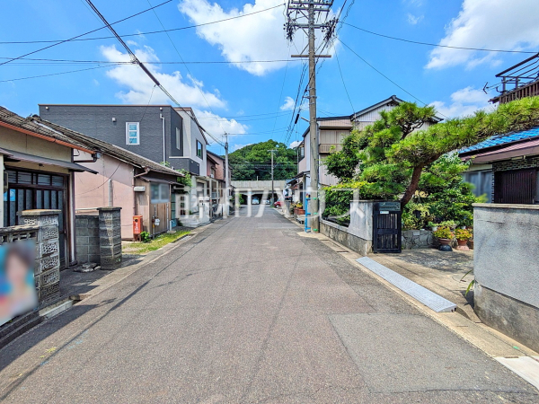 接道状況および現場風景 【春日井市南花長町】 接道状況および現場風景 【春日井市南花長町】