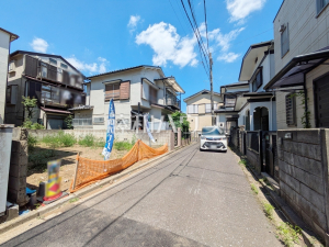 接道状況および現場風景