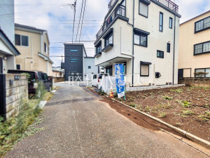 接道状況および現場風景
