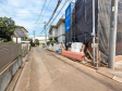 接道状況および現場風景 【所沢市緑町4丁目】 接道状況および現場風景 【所沢市緑町4丁目】