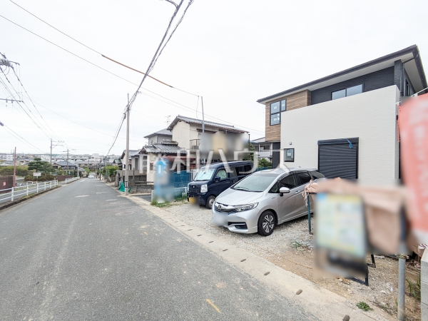 接道状況および現場風景 【福岡市南区老司3丁目】 接道状況および現場風景 【福岡市南区老司3丁目】
