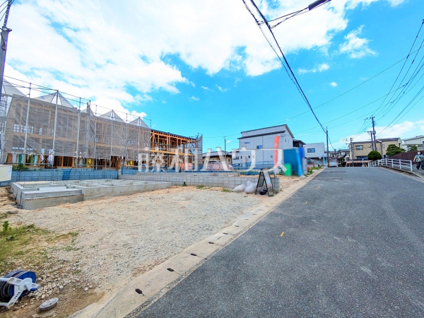 接道状況および現場風景 【福岡市南区老司3丁目】 接道状況および現場風景 【福岡市南区老司3丁目】