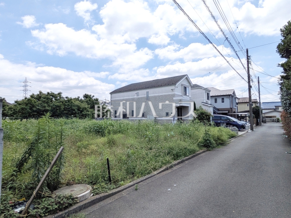 接道状況および現場風景 【三鷹市井口4丁目】 接道状況および現場風景 【三鷹市井口4丁目】