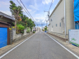 接道状況および現場風景 【岩倉市東町白山】 接道状況および現場風景 【岩倉市東町白山】