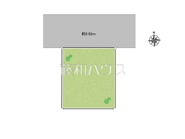 全体区画図 【岩倉市東町白山】 全体区画図 【岩倉市東町白山】