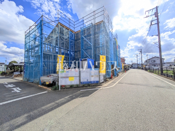 接道状況および現場風景 【東大和市立野1丁目】 接道状況および現場風景 【東大和市立野1丁目】