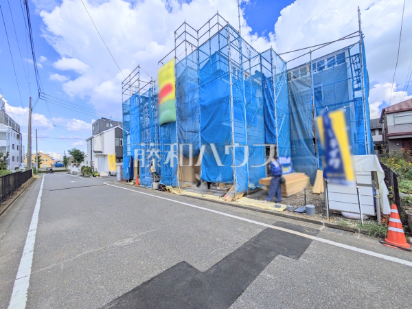 接道状況および現場風景 【東大和市立野1丁目】 接道状況および現場風景 【東大和市立野1丁目】
