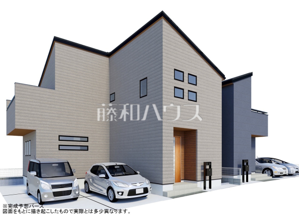 完成予想図(外観) 【東大和市立野1丁目】 完成予想図(外観) 【東大和市立野1丁目】