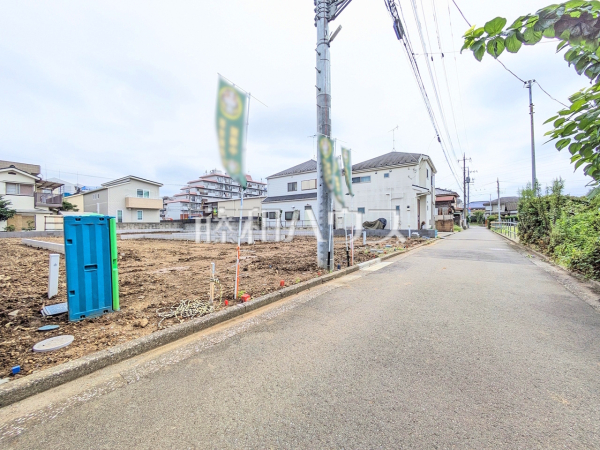 接道状況および現場風景 【東大和市南街5丁目】 接道状況および現場風景 【東大和市南街5丁目】