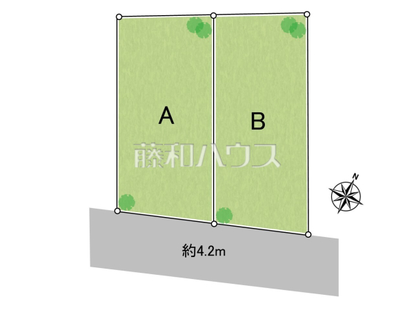 全体区画図 【志木市柏町2丁目】 全体区画図 【志木市柏町2丁目】