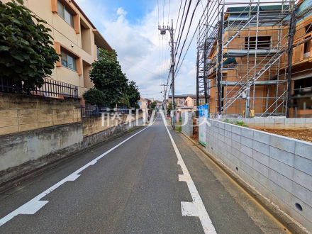 接道状況および現場風景 【杉並区上井草2丁目】/撮影日2026/09/25