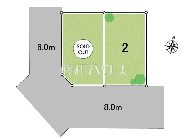全体区画図 【多摩市一ノ宮4丁目】 全体区画図 【多摩市一ノ宮4丁目】