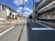 接道状況および現場風景 【多摩市一ノ宮4丁目】 接道状況および現場風景 【多摩市一ノ宮4丁目】