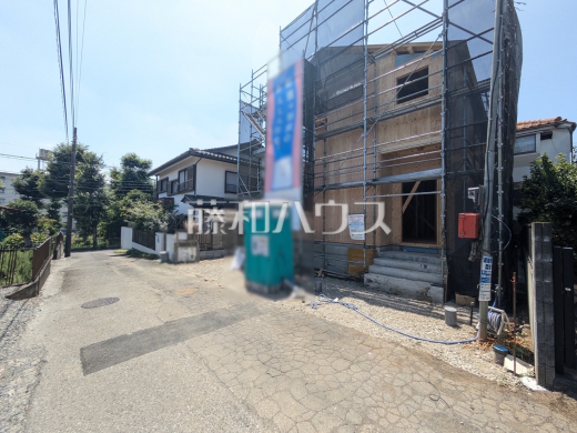 接道状況および現場風景 【東久留米市下里1丁目】