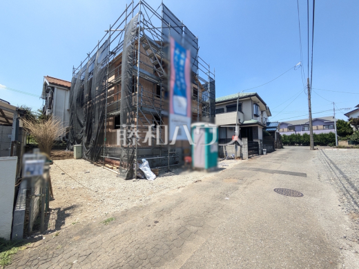 接道状況および現場風景 【東久留米市下里1丁目】