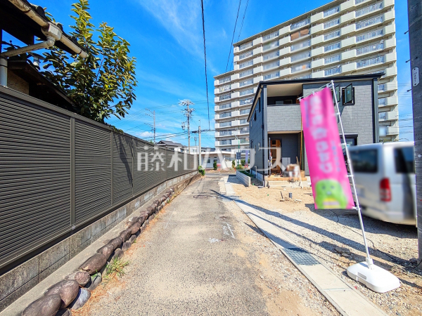 接道状況および現場風景 【名古屋市守山区瀬古東3丁目】 接道状況および現場風景 【名古屋市守山区瀬古東3丁目】
