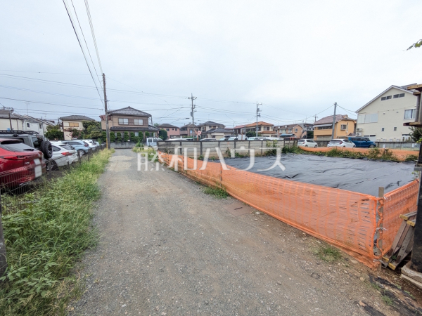 接道状況および現場風景 【東大和市南街2丁目】 接道状況および現場風景 【東大和市南街2丁目】