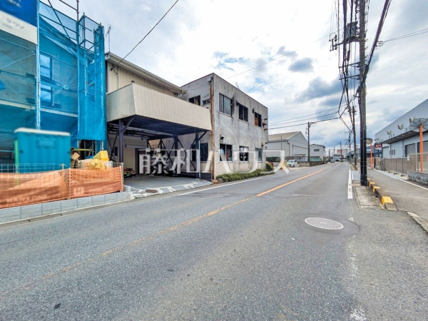 接道状況および現場風景 【新座市畑中1丁目】 接道状況および現場風景 【新座市畑中1丁目】