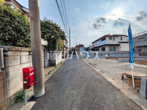 接道状況および現場風景