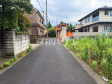 接道状況および現場風景 【西東京市緑町2丁目】 接道状況および現場風景 【西東京市緑町2丁目】