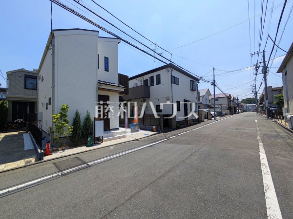 接道状況および現場風景 【西東京市東伏見2丁目】 接道状況および現場風景 【西東京市東伏見2丁目】