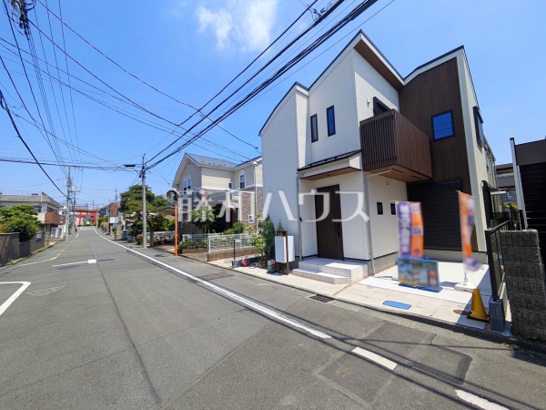 接道状況および現場風景 【西東京市東伏見2丁目】 接道状況および現場風景 【西東京市東伏見2丁目】