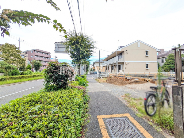接道状況および現場風景 【八王子市下柚木2丁目】 接道状況および現場風景 【八王子市下柚木2丁目】