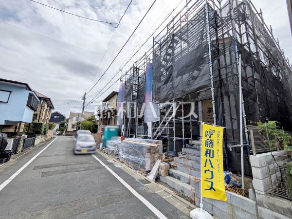 接道状況および現場風景 【府中市小柳町5丁目】 接道状況および現場風景 【府中市小柳町5丁目】