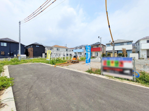 接道状況および現場風景