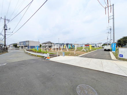 接道状況および現場風景 【日野市大字上田】/撮影日2026/07/24