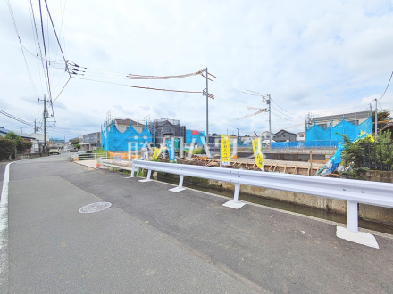 接道状況および現場風景 【日野市大字上田】/撮影日2026/09/17