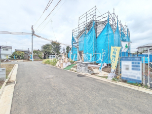 接道状況および現場風景
