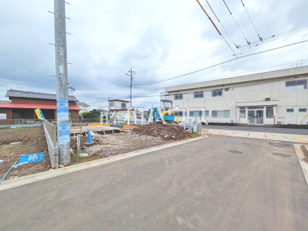 接道状況および現場風景 【日野市大字上田】/撮影日2026/09/17