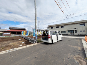 接道状況および現場風景