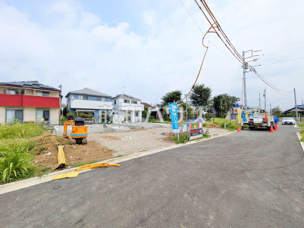 接道状況および現場風景 【日野市大字上田】/撮影日2026/07/24