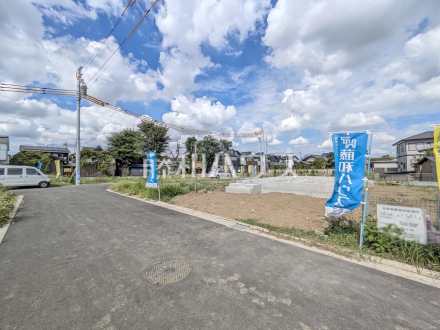 接道状況および現場風景 【日野市大字上田】/撮影日2026/08/06