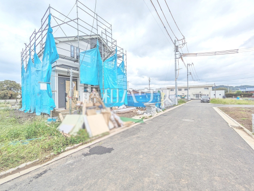 接道状況および現場風景 【日野市大字上田】
