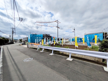 接道状況および現場風景 【日野市大字上田】/撮影日2026/09/05