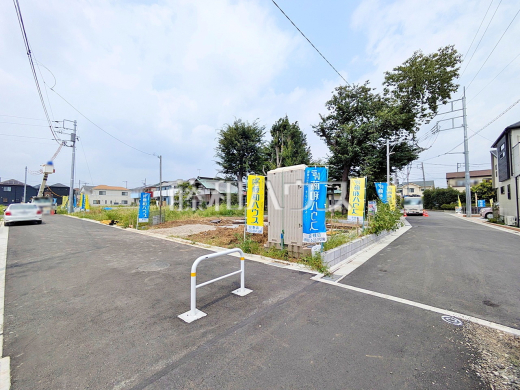 接道状況および現場風景 【日野市大字上田】