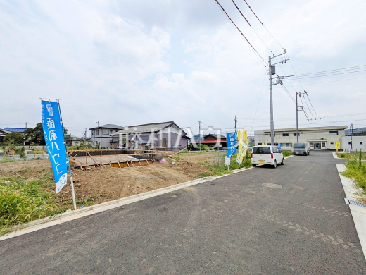 接道状況および現場風景 【日野市大字上田】