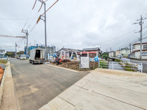 接道状況および現場風景