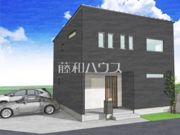 1号棟 完成予想図(外観) 【所沢市小手指南2丁目】 1号棟 完成予想図(外観) 【所沢市小手指南2丁目】