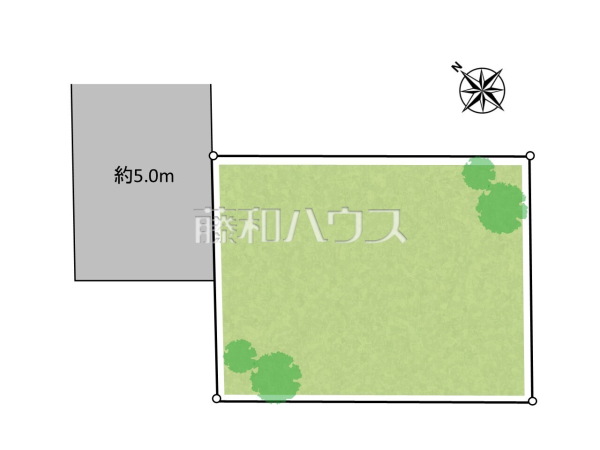 全体区画図 【武蔵村山市残堀4丁目】 全体区画図 【武蔵村山市残堀4丁目】